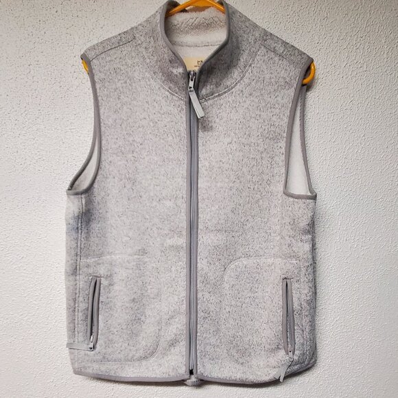 Womens Sleeveless Light Gray Vest by Thread-Supply Size X-Large - Picture 1 of 4